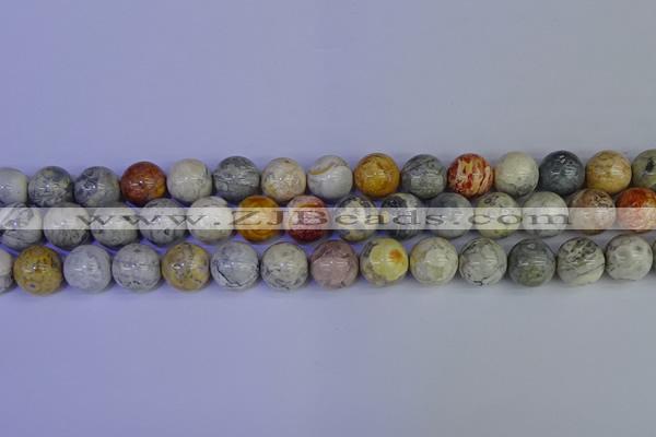 CRO864 15.5 inches 12mm round sky eye stone beads wholesale