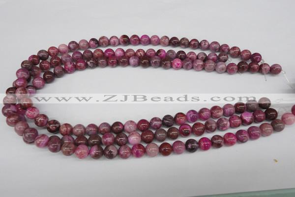 CRO87 15.5 inches 8mm round crazy lace agate beads wholesale