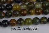 CRO900 15.5 inches 4mm round golden pietersite beads wholesale