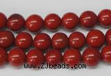 CRO96 15.5 inches 8mm round red jasper beads wholesale