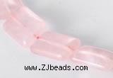 CRQ08 13*18mm rectangle A grade natural rose quartz beads