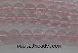 CRQ120 15.5 inches 4mm round natural rose quartz beads wholesale