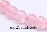 CRQ16 15.5 inches 10mm round natural rose quartz beads Wholesale