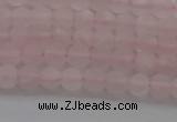 CRQ180 15.5 inches 4mm round matte rose quartz beads wholesale