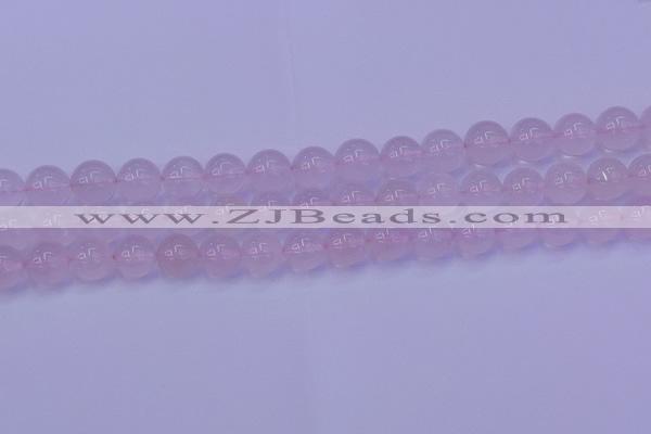 CRQ203 15.5 inches 10mm round Mozambique rose quartz beads