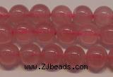 CRQ451 15.5 inche 6mm round A grade Madagascar rose quartz beads