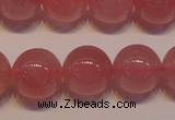 CRQ453 15.5 inche 10mm round A grade Madagascar rose quartz beads