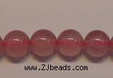 CRQ461 15.5 inche 6mm round AA grade Madagascar rose quartz beads