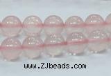 CRQ52 15.5 inches 10mm round natural rose quartz beads wholesale