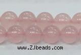 CRQ53 15.5 inches 12mm round natural rose quartz beads wholesale