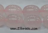 CRQ68 15.5 inches 16*20mm egg-shaped natural rose quartz beads