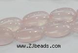 CRQ77 15.5 inches 12*20mm oval natural rose quartz beads wholesale