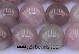 CRQ782 15.5 inches 10mm round Madagascar rose quartz beads