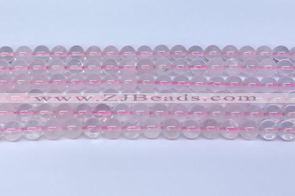 CRQ791 15.5 inches 8mm round rose quartz gemstone beads