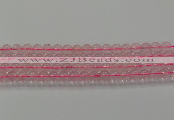 CRQ850 15.5 inches 6mm round natural rose quartz gemstone beads