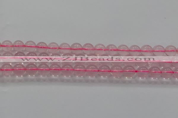 CRQ851 15.5 inches 8mm round natural rose quartz gemstone beads