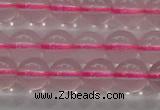 CRQ855 15.5 inches 6mm round natural rose quartz gemstone beads