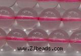 CRQ856 15.5 inches 8mm round natural rose quartz gemstone beads