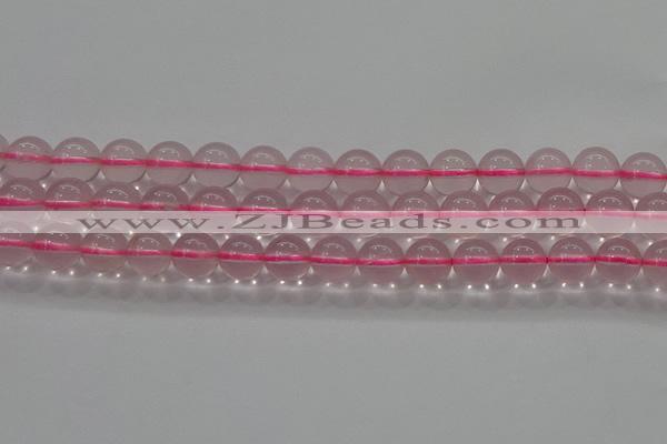 CRQ856 15.5 inches 8mm round natural rose quartz gemstone beads