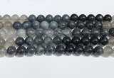 CRU1002 15.5 inches 10mm round mixed rutilated quartz beads