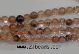 CRU451 15.5 inches 5mm round Multicolor rutilated quartz beads