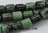 CRZ09 15.5 inches 10*12mm column ruby zoisite gemstone beads Wholesale