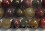 CRZ1035 15.5 inches 6mm - 6.5mm round A grade ruby sapphire beads