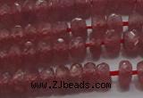 CRZ1101 15.5 inches 3*5mm faceted rondelle AAA+ grade ruby beads