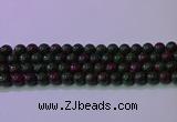 CRZ1110 15.5 inches 4mm round imitation ruby zoisite beads wholesale