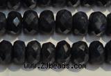 CRZ977 15.5 inches 5*7mm faceted rondelle A grade sapphire beads