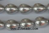 CSB108 15.5 inches 11*15mm teardrop shell pearl beads wholesale