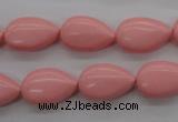 CSB1161 15.5 inches 12*18mm flat teardrop shell pearl beads