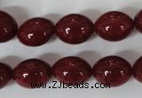 CSB122 15.5 inches 12*15mm rice shell pearl beads wholesale