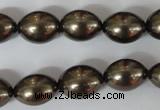 CSB123 15.5 inches 12*15mm rice shell pearl beads wholesale