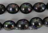 CSB124 15.5 inches 12*15mm rice shell pearl beads wholesale