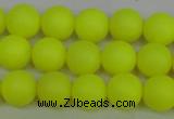 CSB1315 15.5 inches 4mm matte round shell pearl beads wholesale