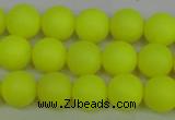 CSB1315 15.5 inches 4mm matte round shell pearl beads wholesale