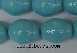 CSB132 15.5 inches 18*22mm nuggets shell pearl beads wholesale
