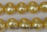 CSB143 15.5 inches 12*15mm – 13*16mm oval shell pearl beads