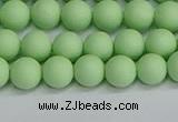 CSB1741 15.5 inches 6mm round matte shell pearl beads wholesale