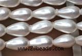 CSB2122 15.5 inches 3*6mm teardrop shell pearl beads wholesale