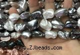 CSB2179 15.5 inches 16*16mm - 20*22mm baroque mixed shell pearl beads