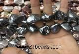 CSB2182 15.5 inches 16*16mm - 20*22mm baroque mixed shell pearl beads