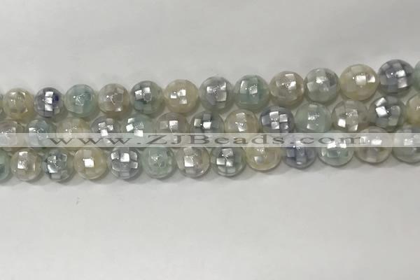 CSB4006 15.5 inches 8mm ball abalone shell beads wholesale