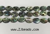 CSB4131 15.5 inches 15*20mm oval abalone shell beads wholesale