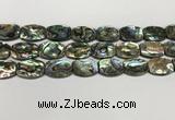 CSB4163 15.5 inches 15*20mm flat drum abalone shell beads wholesale