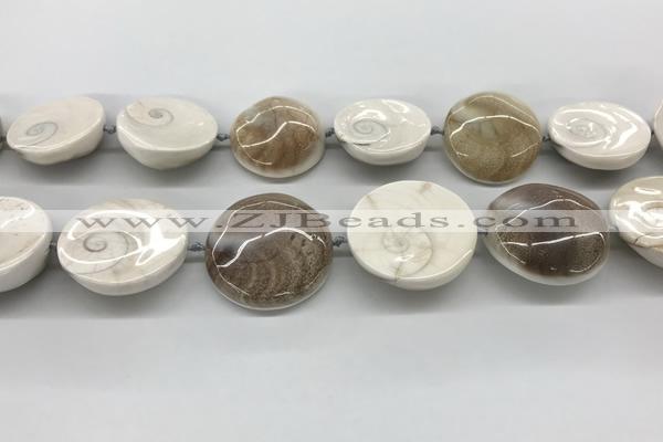 CSB4502 15.5 inches 28mm - 35mm freeform shell beads wholesale