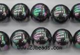 CSB626 15.5 inches 14mm whorl round shell pearl beads