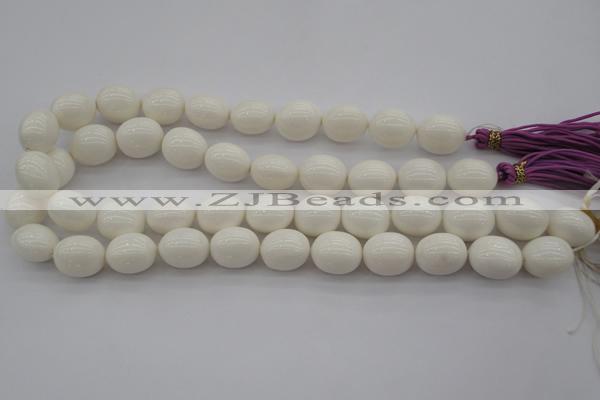 CSB675 15.5 inches 16*19mm oval shell pearl beads