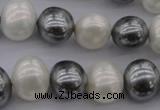 CSB697 15.5 inches 13*15mm oval mixed color shell pearl beads